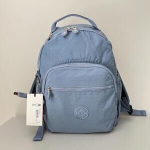 Kipling Seoul Small Tablet Backpack in Haze Blue NWT